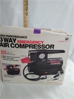 Interdynamics 3 way emergency air compressor