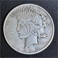 1925 Silver Peace Dollar