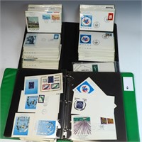 Vintage United Nations stamp collection