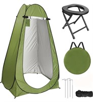 BLIKA PRIVACY TENT AND PORTABLE TOILET