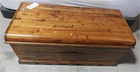 Solid Cedar blanket chest 20" T x 47" W x 22"D