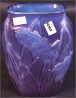 A 6" high lavender Consolidated glass vase