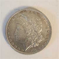 1891 "Morgan" Silver Dollar