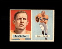 1957 Topps #82 Ron Waller VG to VG-EX+