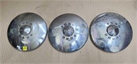 Lot of 1940's Ford Hubcaps