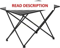 Black Portable Camping Table  Large Size