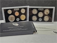 US Mint 225 Anniversary Enhanced UNC Coin Set