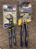 Irwin Mix Fencing & Groove Lock Pliers x 2 Pcs