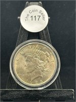 1923 Peace Dollar No Mint Mark UNC