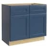 Richmond Valencia Blue Base Kitchen Cabinet