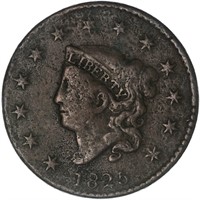 1825 Coronet Head Large Copper Cent