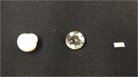 1 gram of silver, 1 all natural pearl, with