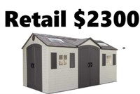 Lifetime Polyethylene Storage Shed,