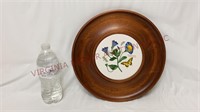 Vintage Woodbury Woodenware Serving Tray