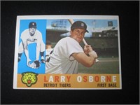 1960 TOPPS #201 LARRY OSBORNE TIGERS