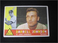 1960 TOPPS #263 DARRELL JOHNSON CARDINALS
