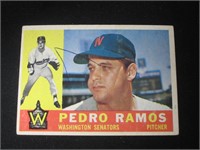 1960 TOPPS #175 PEDRO RAMOS SENATORS