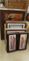group of frames and pictures