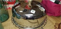cake plate with cover