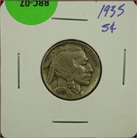 1935 Buffalo Nickel XF