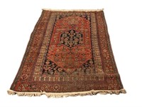 Persian-Style Hand-Knotted Rug