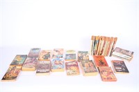 Vintage Western Novel Books- Louie La'Moure, etc.