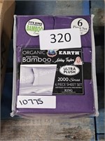 6pc king sheet set