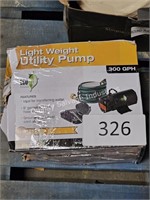 light weight utility pump