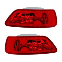 HERCOO Bumper Reflector Lights Lens Rear Right...