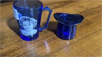 Shirley Temple Mug & Blue Hat