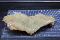 Large Druzy Quartz Plate, Potosi, MO