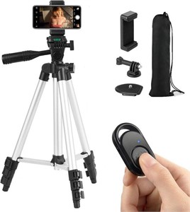 NEW $40 Extendable Tripod Stand w/Remote