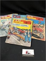 Vintage Hot Rod cartoons