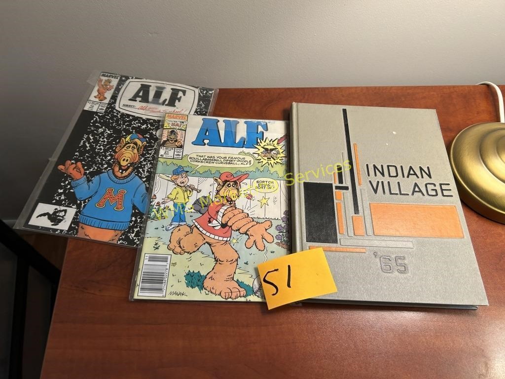 2 Elf Comic Books, 1965 Indian Village Annual