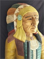 Cigar store Indian Approx.  6 foot tall