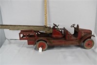 1920'S BUDDY L AERIAL FIRE TRUCK