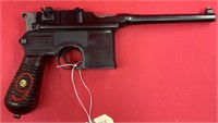 Mauser/Fed Ord Broomhandle 9mm Pistol