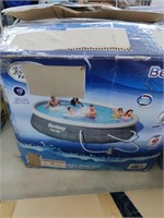 13' Fast set Swimming Pool. Appears to be used.