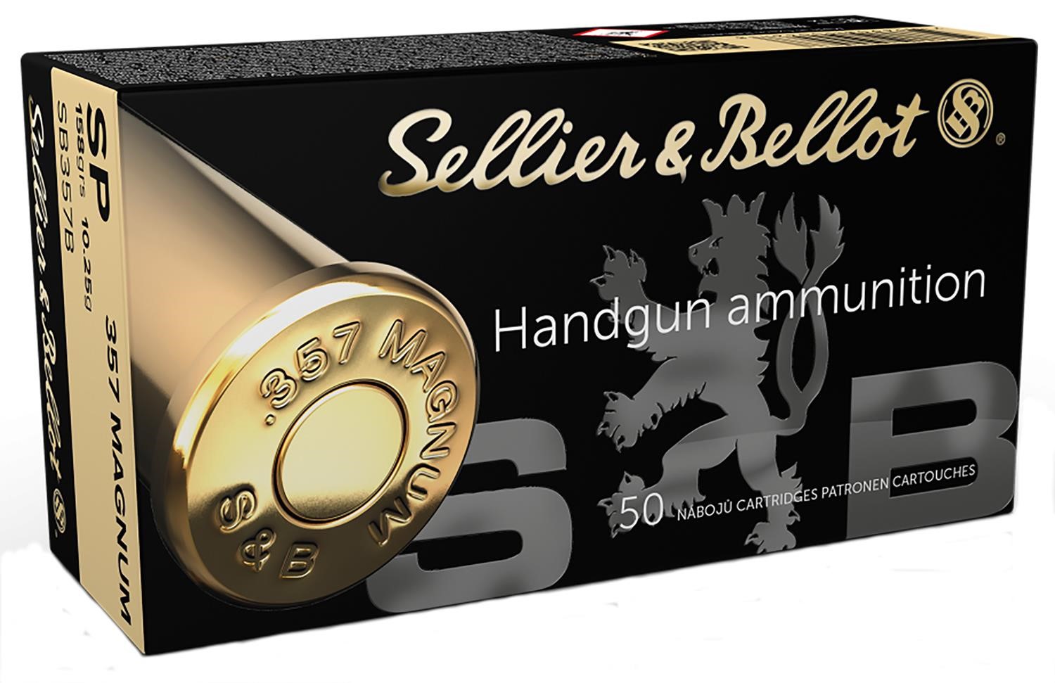 Sellier  Bellot SB357B Handgun Target 357 Mag 158