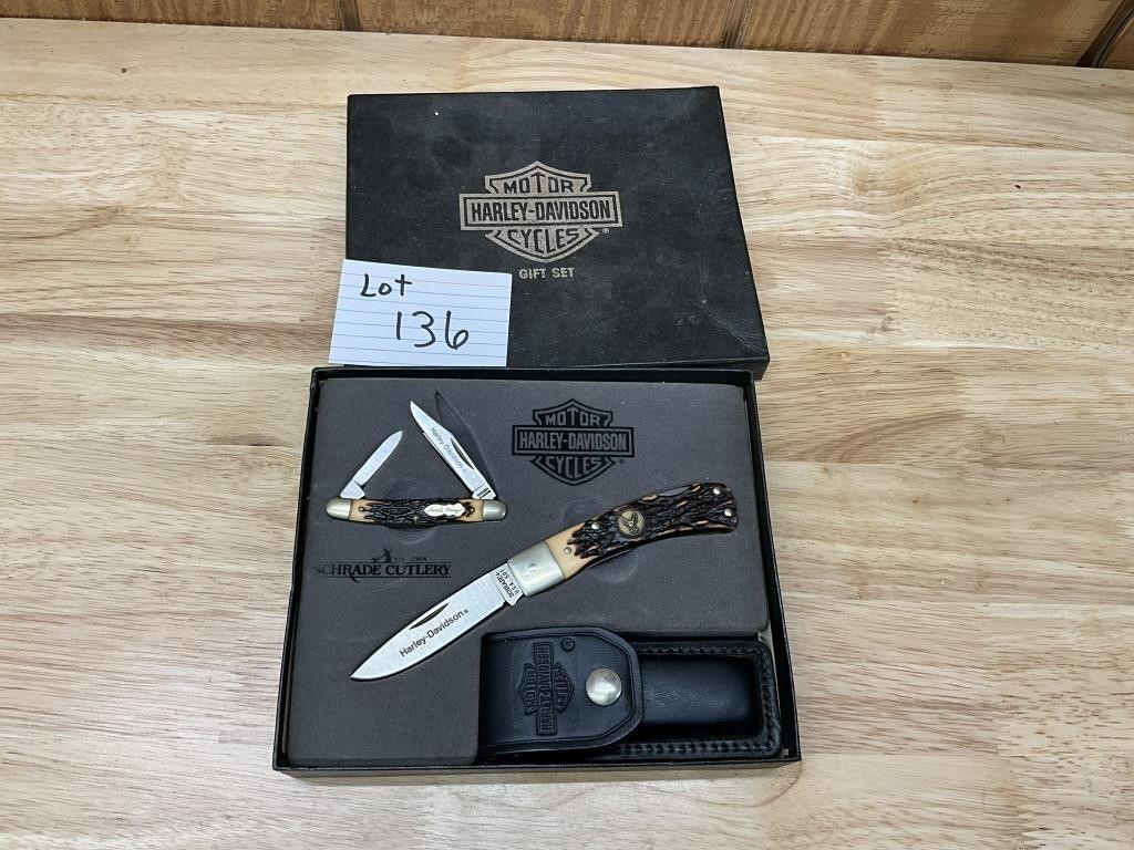 Schrade Cutlery-Harley Davidson Gift Set