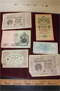 Foreign Paper Currency Collection