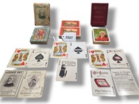 Tobacco Advertising Playing Cards Old English