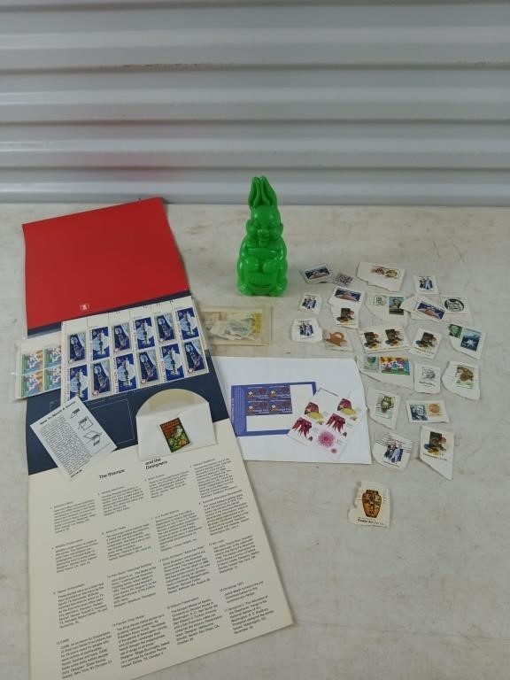 Collection of stamps, includes used stamps, NASA