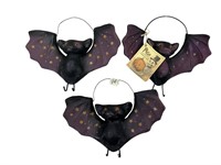 3 Rucus Studios for Bethany Lowe Bat Ornaments