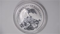 1ozt Silver .999 Iwo Jimo Anniversary