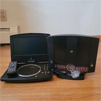 Home music system & portable DVD player