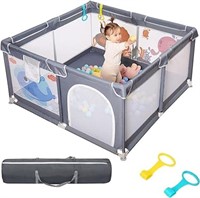 dearlomum Baby Playpen,70"x60" Extra Large Baby Pl