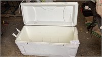 Igloo cooler measures 19 inches tall 42 inches