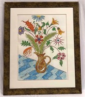 Original Pastel Drawing by Pierre H. Matisse