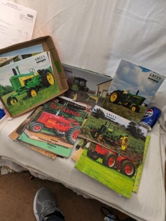 Toy Farmer and Green Machine Books